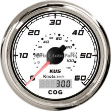 High Quality 85mm GPS Speedometer 0-60 Knots with Backlight